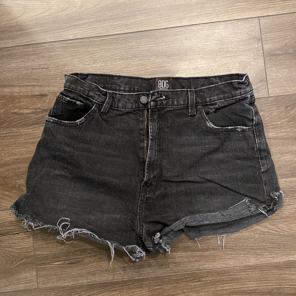 BDG Urban Outfitters Black Denim Shorts | Jean Shorts | Summer Clothes